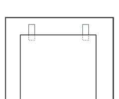 The pendant hinge method of archival mounting artwork