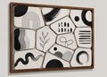 Rectangle Black White Abstract